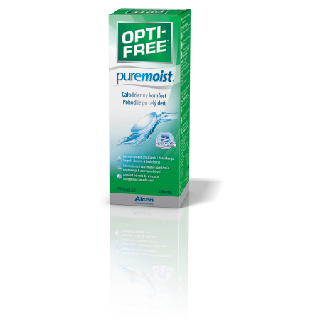 Líquido Lentes Contacto . Alcon, Opti-Free Puremoist (300ml)